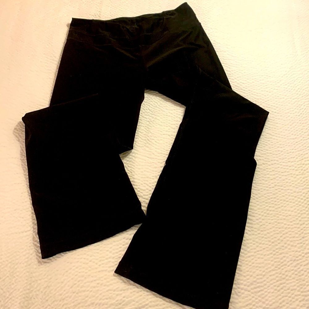 Calvin Klein, performance pants, size small, wide bottom legs, poly/spandex